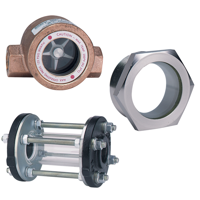 Sight Flow Indicators